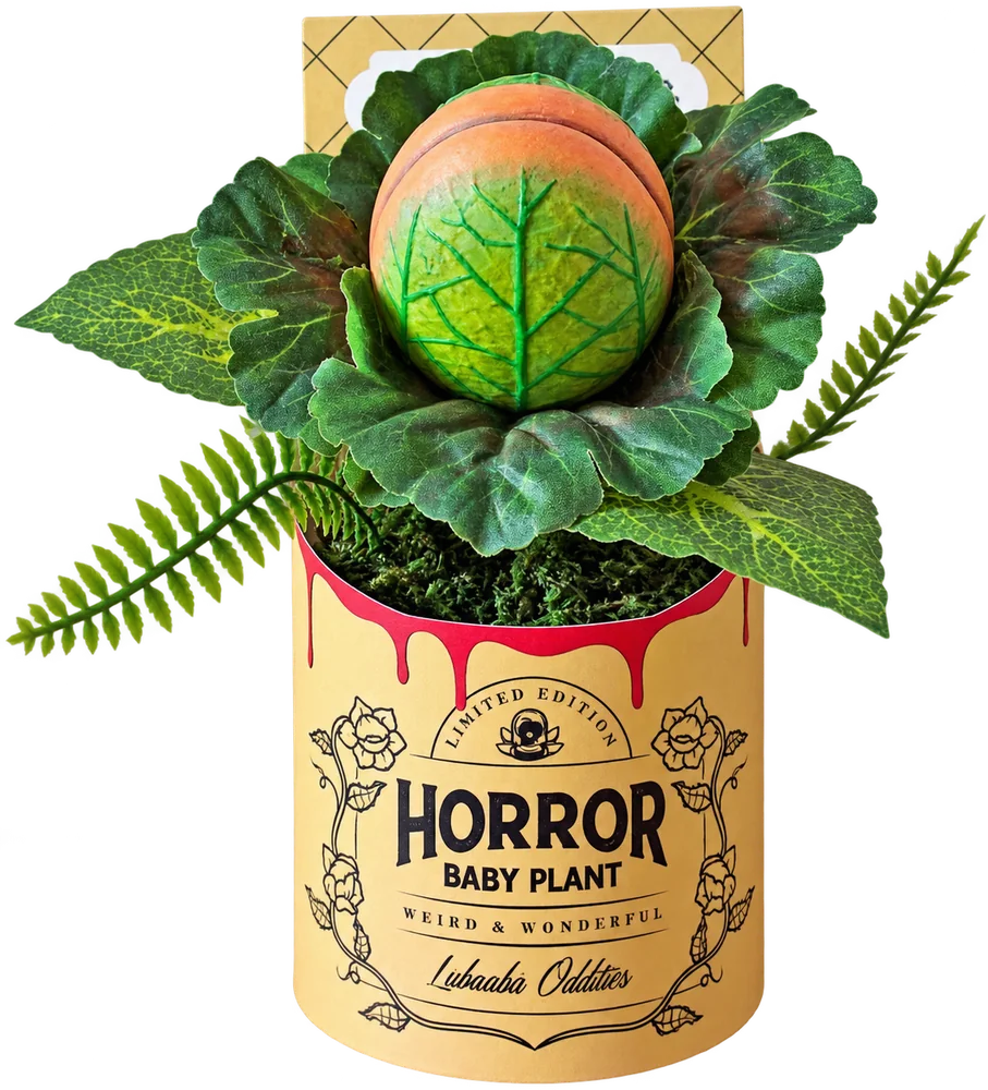 Horror Baby Plant, planta en lata