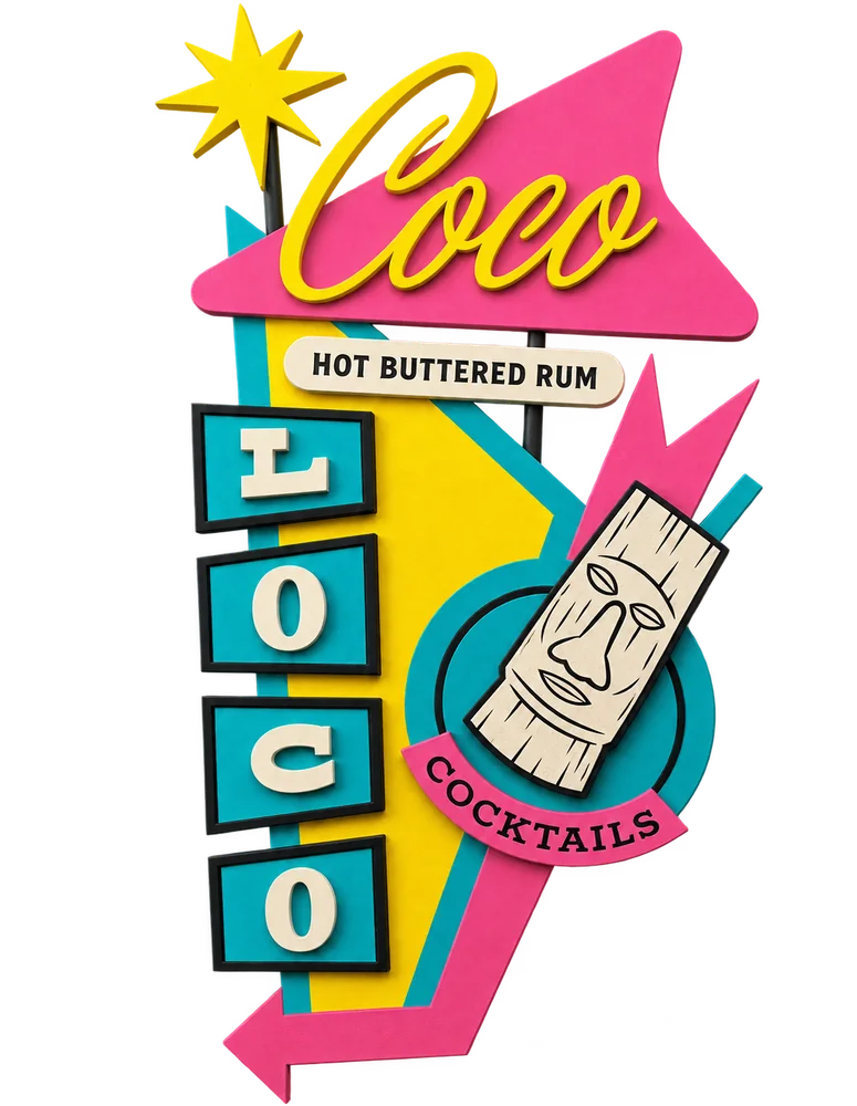 Rótulo de Coco Loco