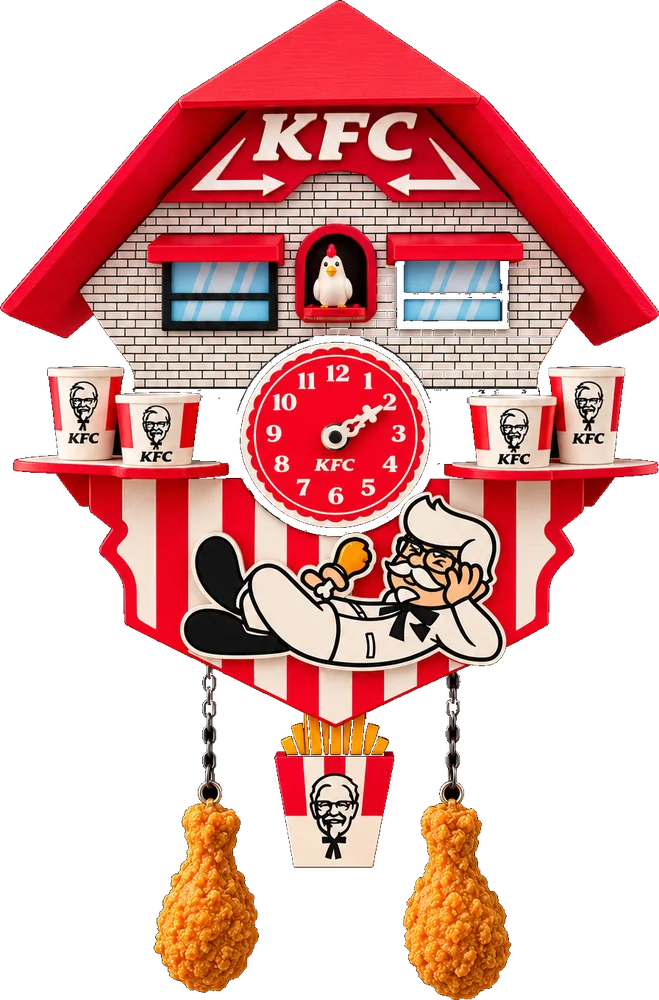 Reloj de cuco de KFC