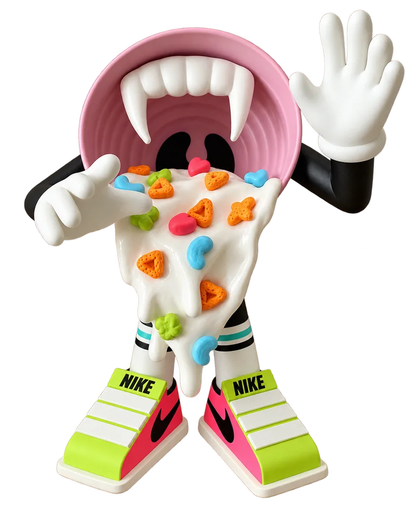 Monstruo cubierto de caramelos