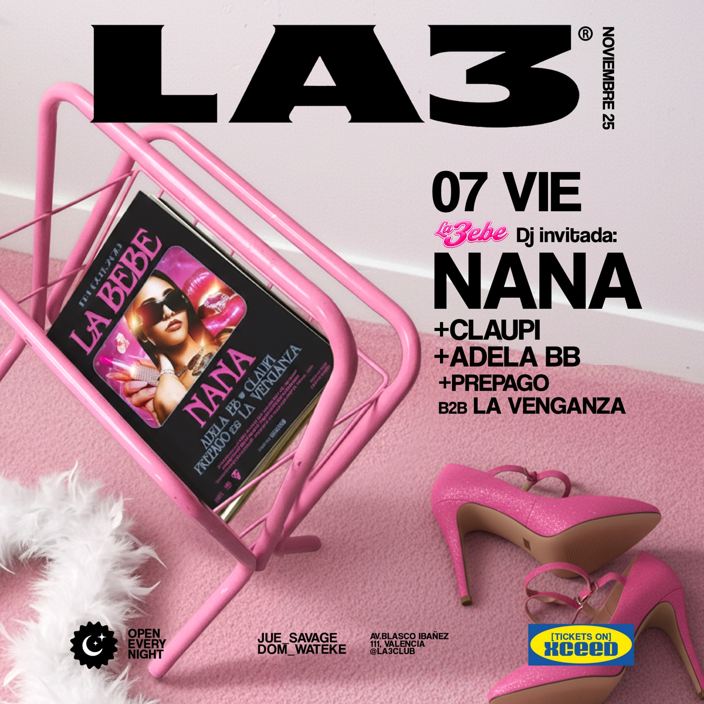 LA3 CLUB — pieza 15