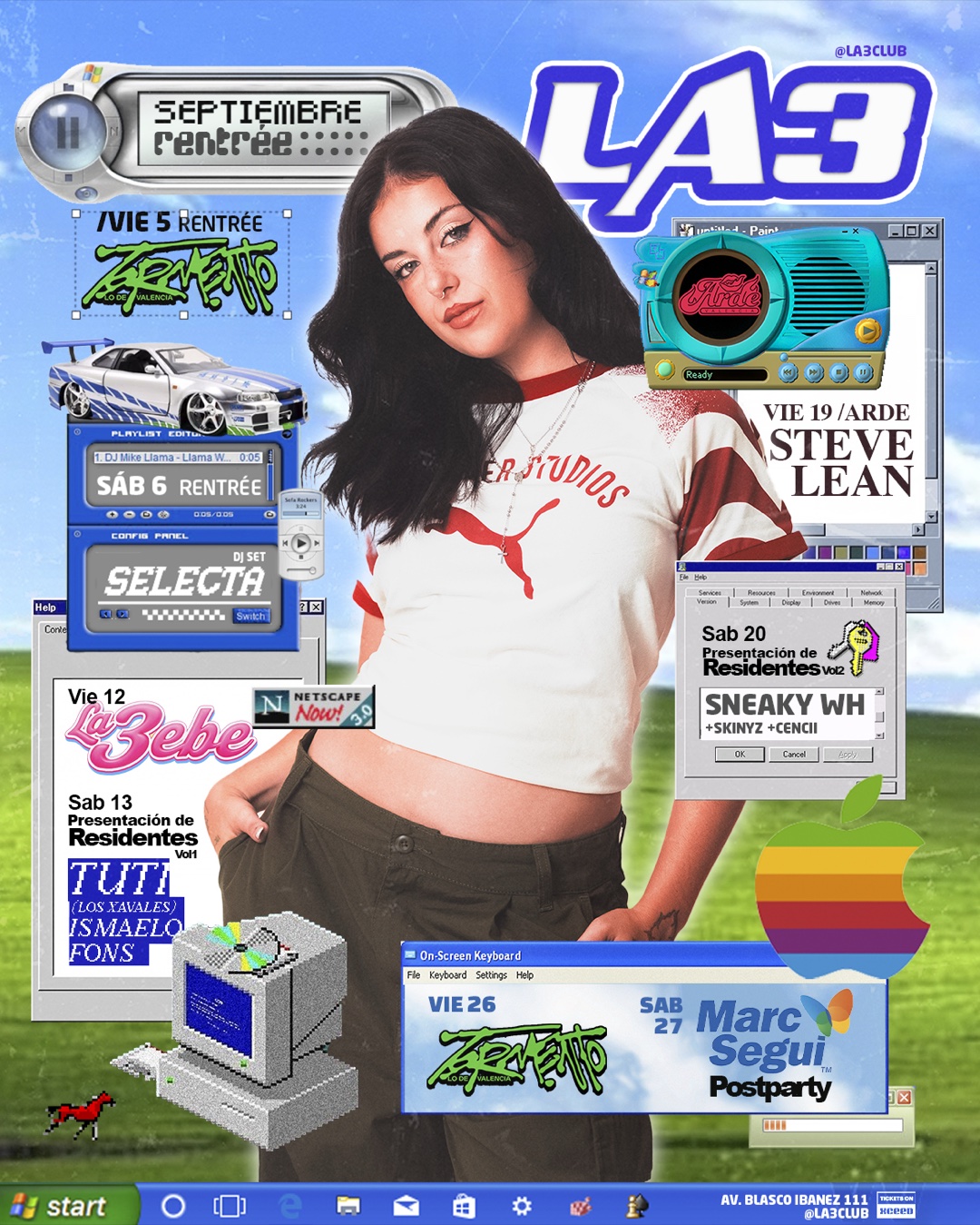 LA3 CLUB — pieza 19