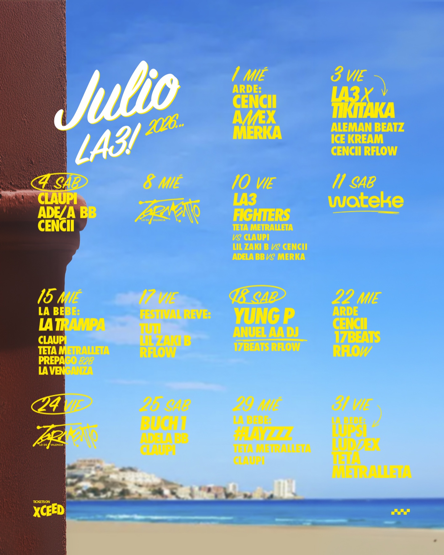 LA3 CLUB — pieza 25